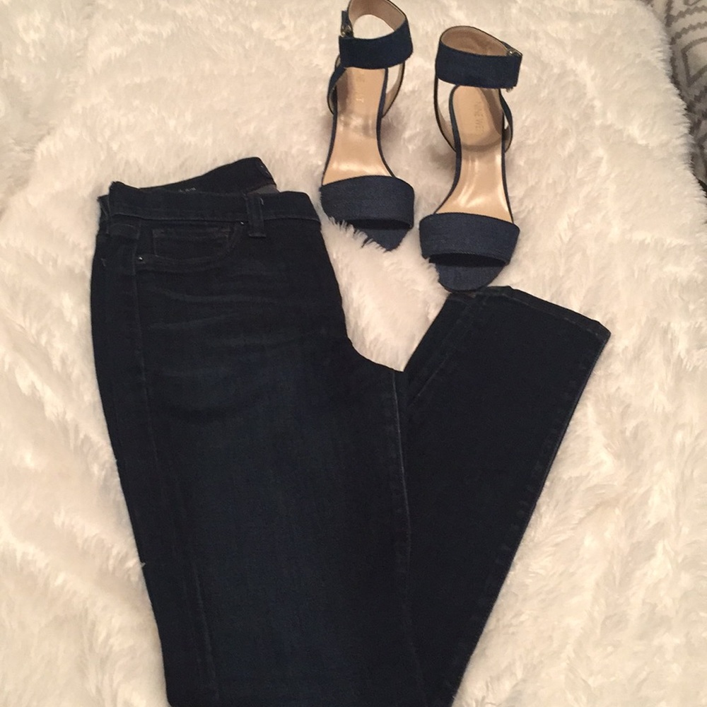 Indigo blue jeans